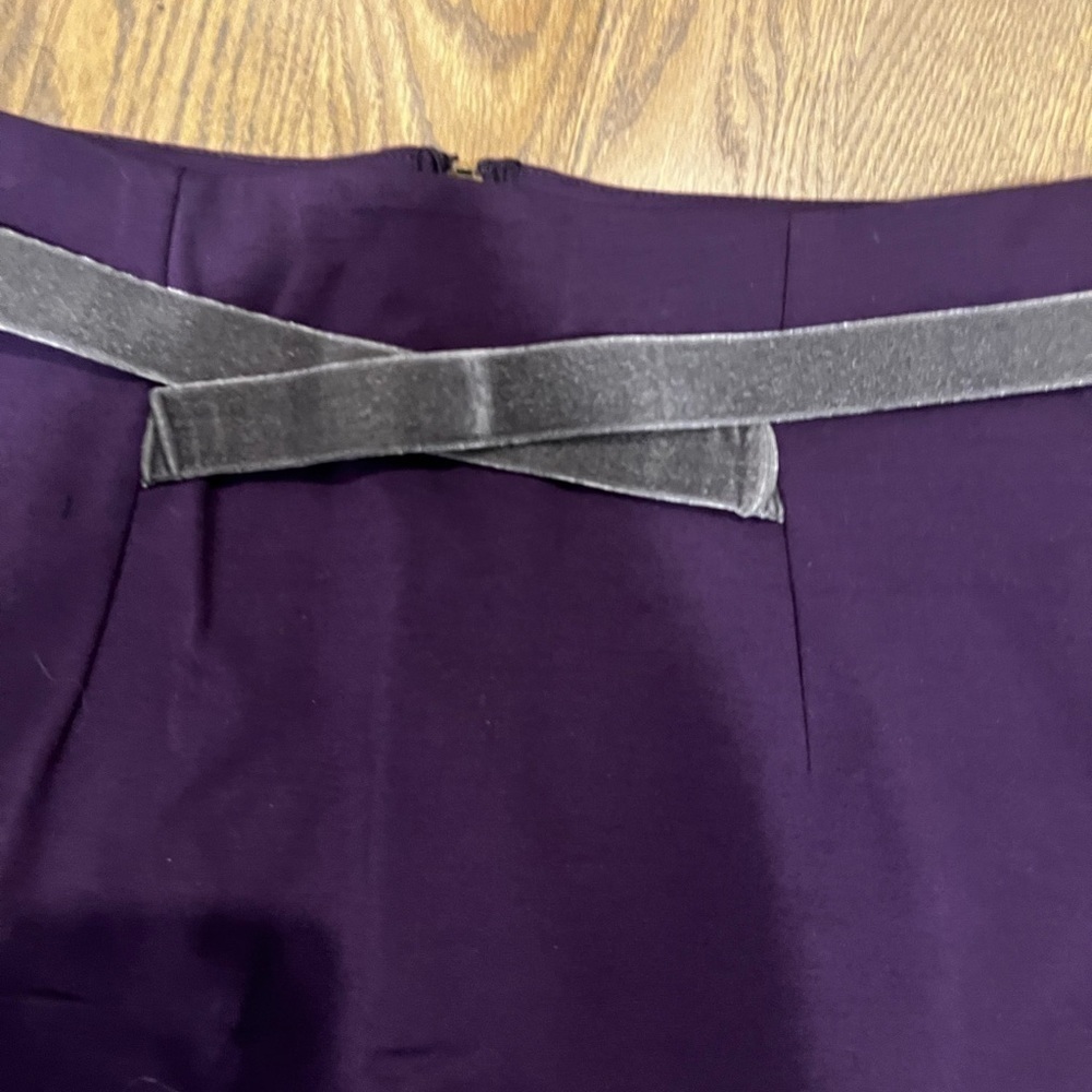 ANTHRO Girls from Savoy purple pencil skirt - Picture 3 of 7